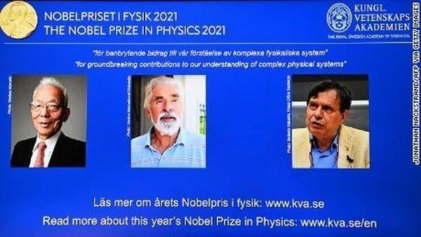 Giải Nobel Vật lý 2021
