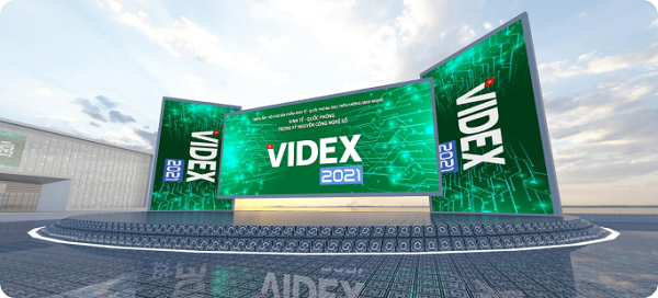 Khai mạc Triển lãm, hội chợ kinh tế – quốc phòng trên không gian mạng (VIDEX 2021)
