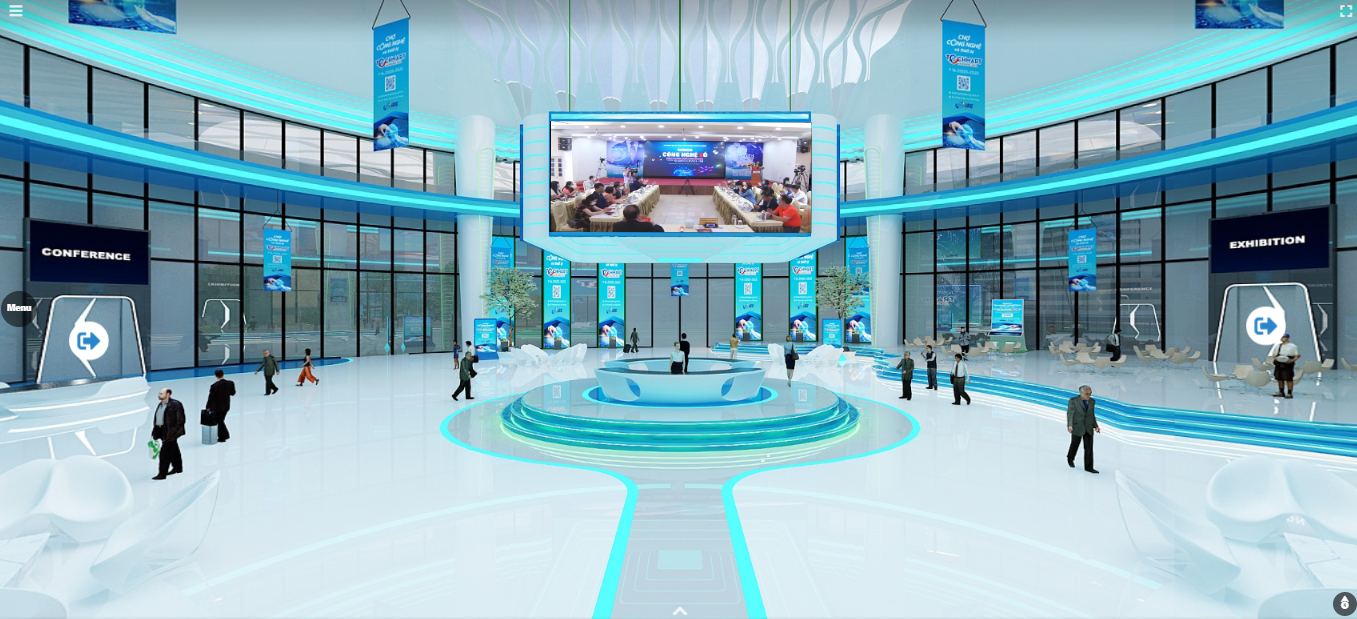 Không gian tổng thể Techmart Haiphong 2022