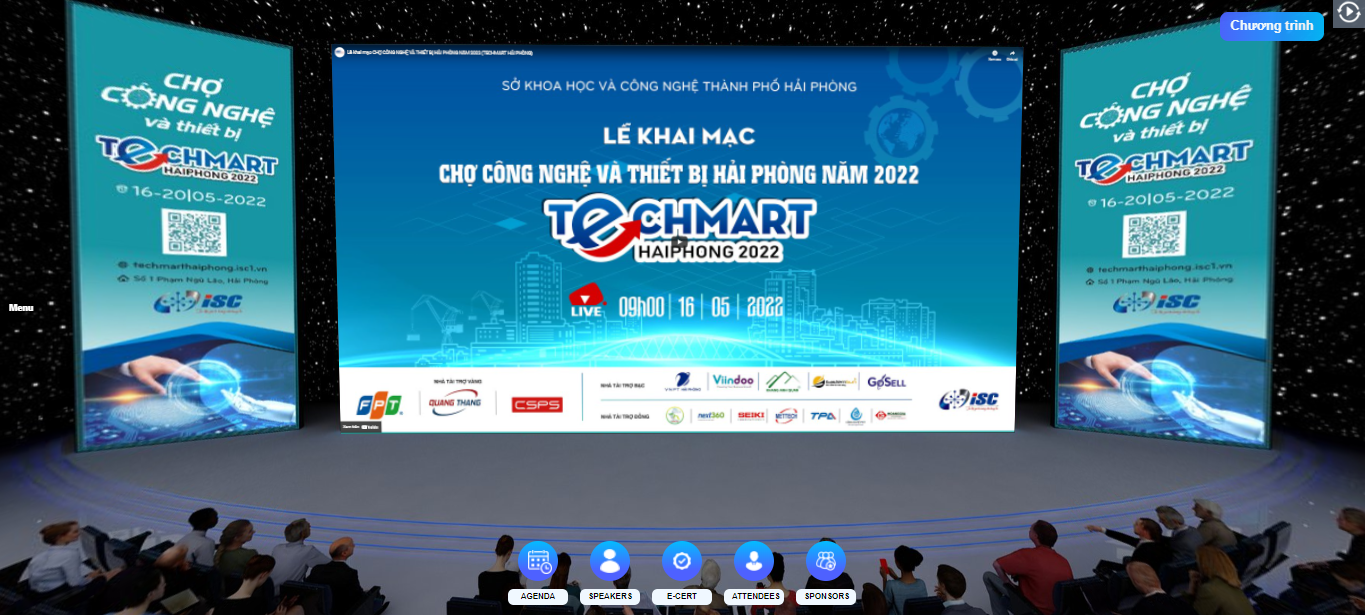 Khu hội thảo_techmart Haiphong 2022