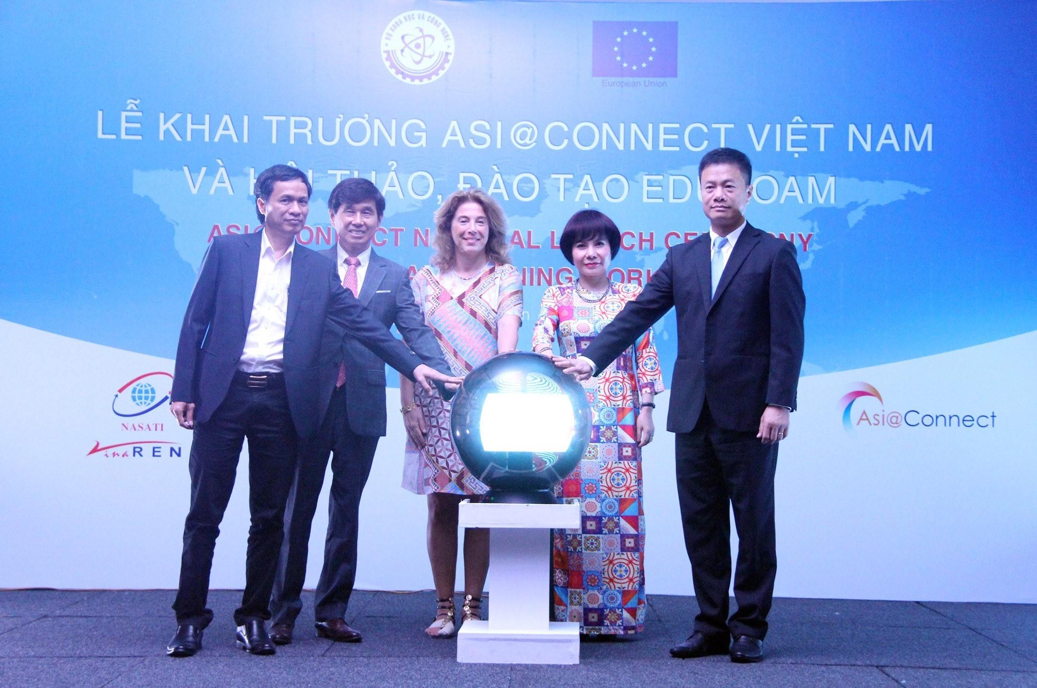 Lễ khai trương Dự án Asi@Connect tại Việt Nam