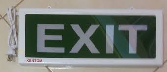 Đèn exit 1 mặt/ 2 mặt không chỉ hướng