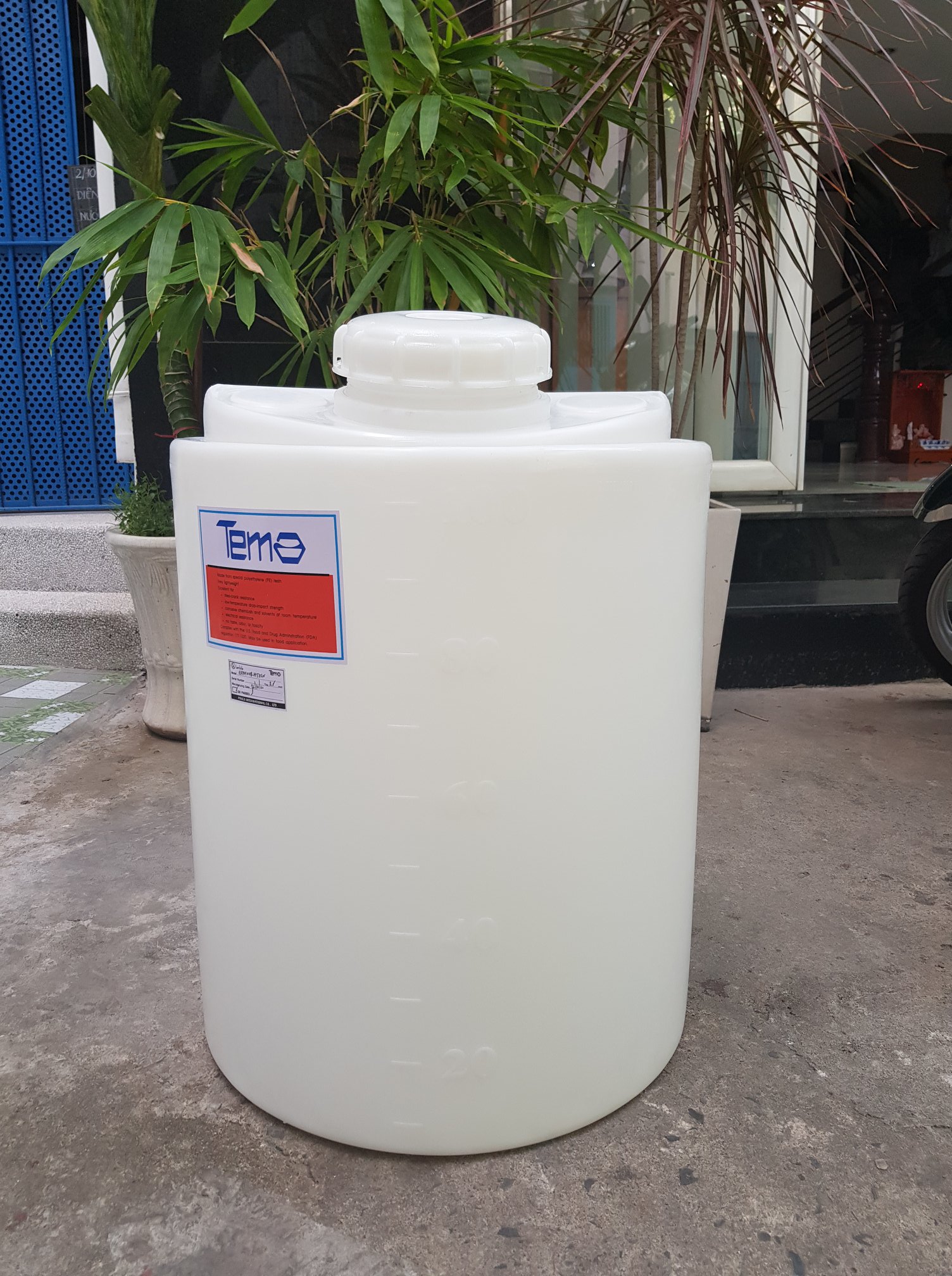 Bồn nhựa đựng hóa chất Tema Pakco 50 lít đến 24,000 lít