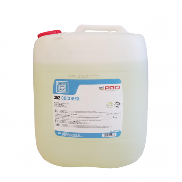 Dung dịch tẩy trắng và sát khuẩn vải gốc Chlorine GMP 352- Cocorex