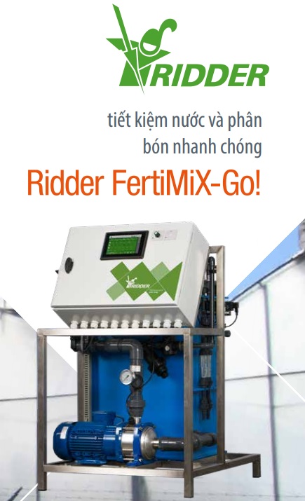 Hệ thống định lượng phân bón tự động Ridder FertiMiX-Go!