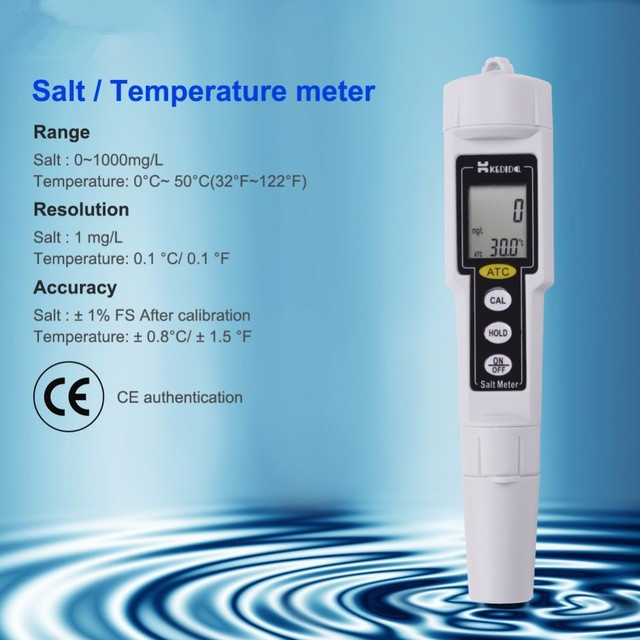 Thiết bị đo độ mặn/ nhiệt độ (Thang đo PPM) model CT-3081