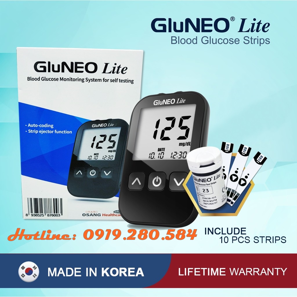 Máy kiểm soát đường huyết GluNEO Lite (IGM- 1003)