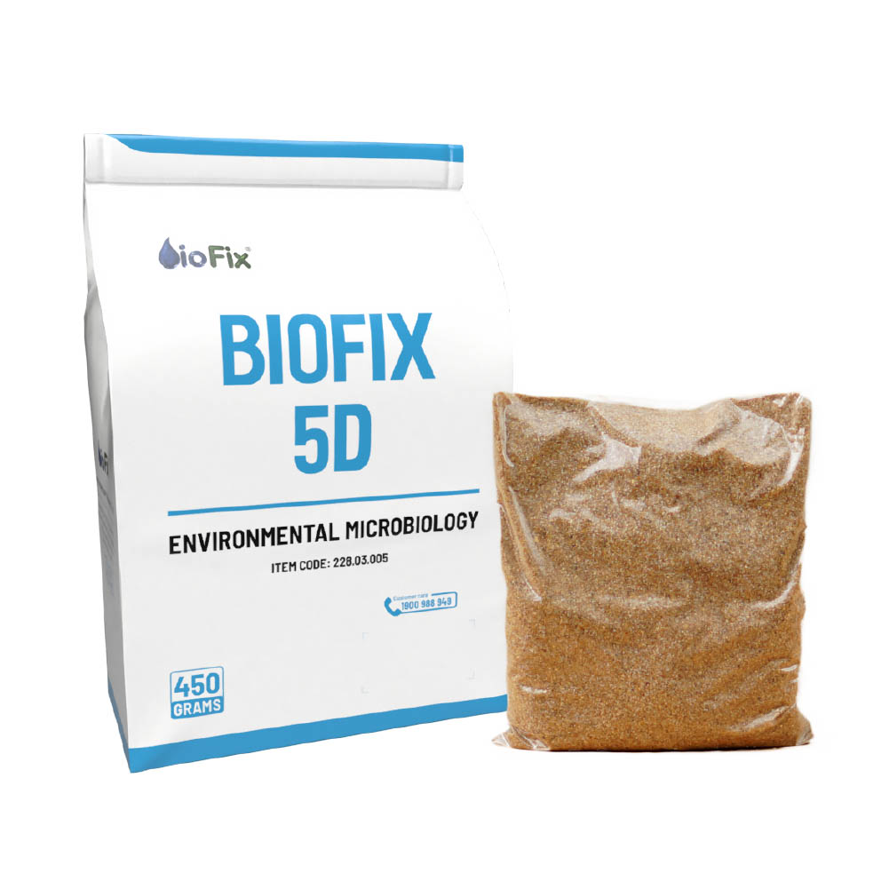 BioFix 5D - Vi sinh xử lý nước thải bệnh viện, cao su
