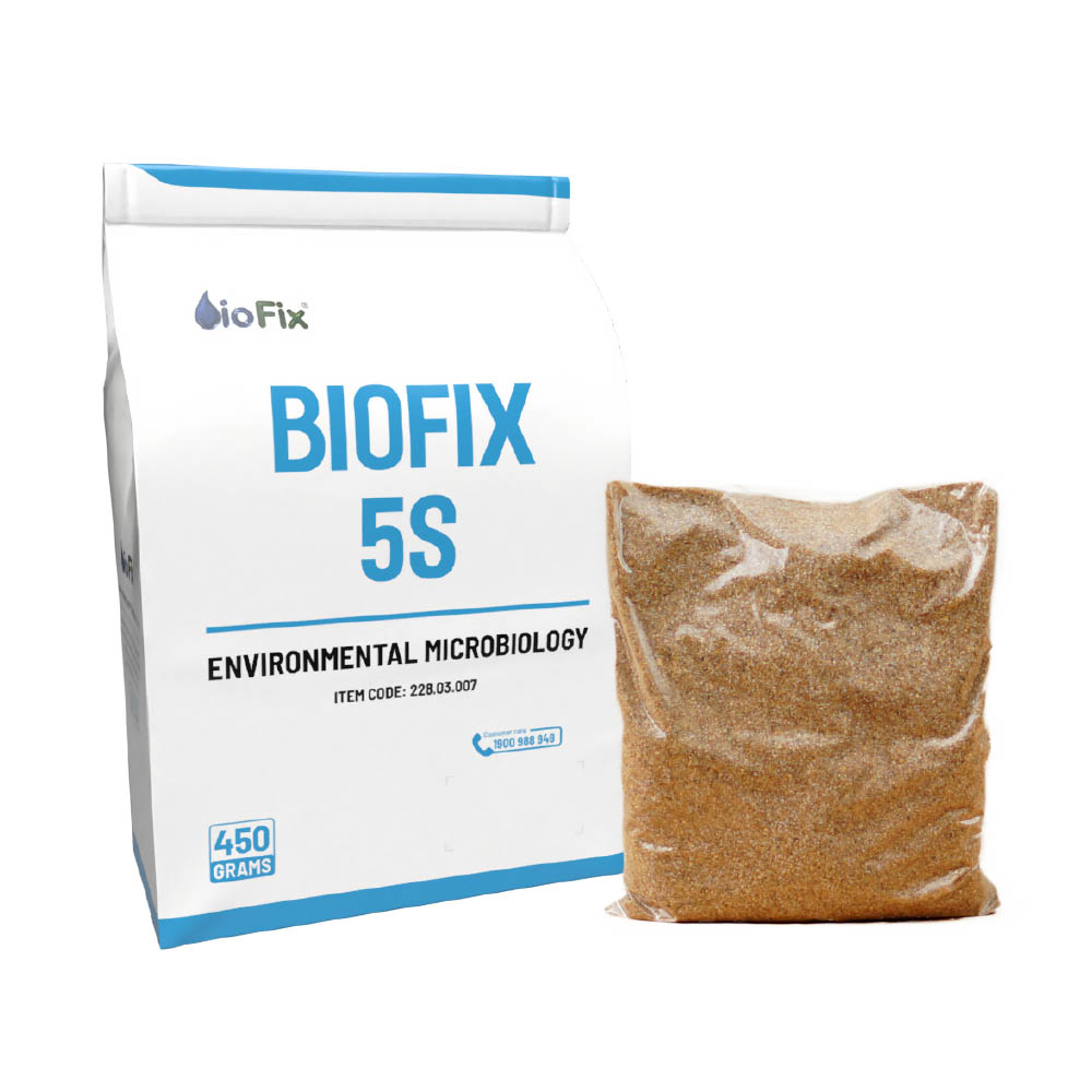 BioFix 5S - Vi sinh xử lý nước thải sinh hoạt