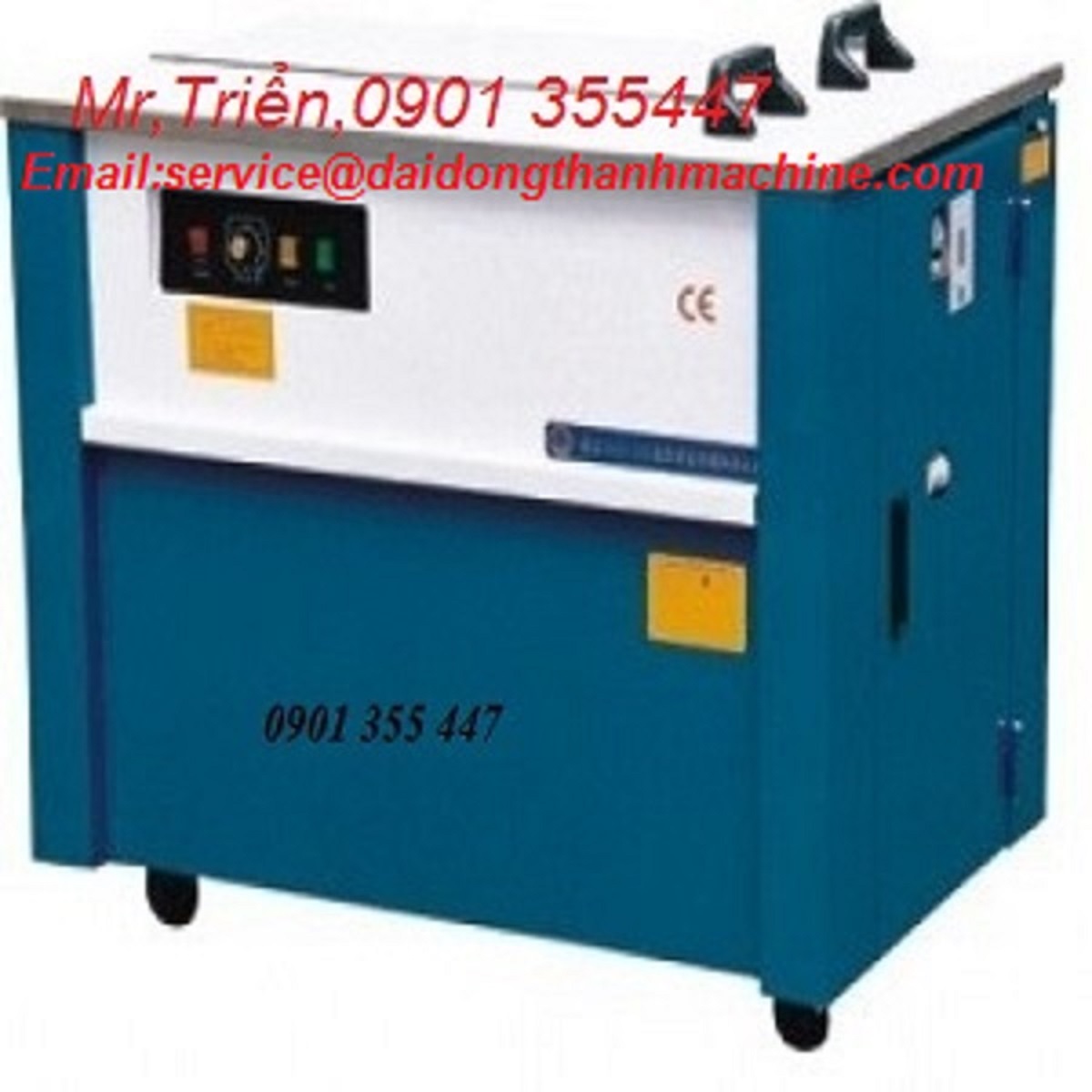 Máy đóng đai nhựa PP bán tự động hàn nhiệt Chali JN-740