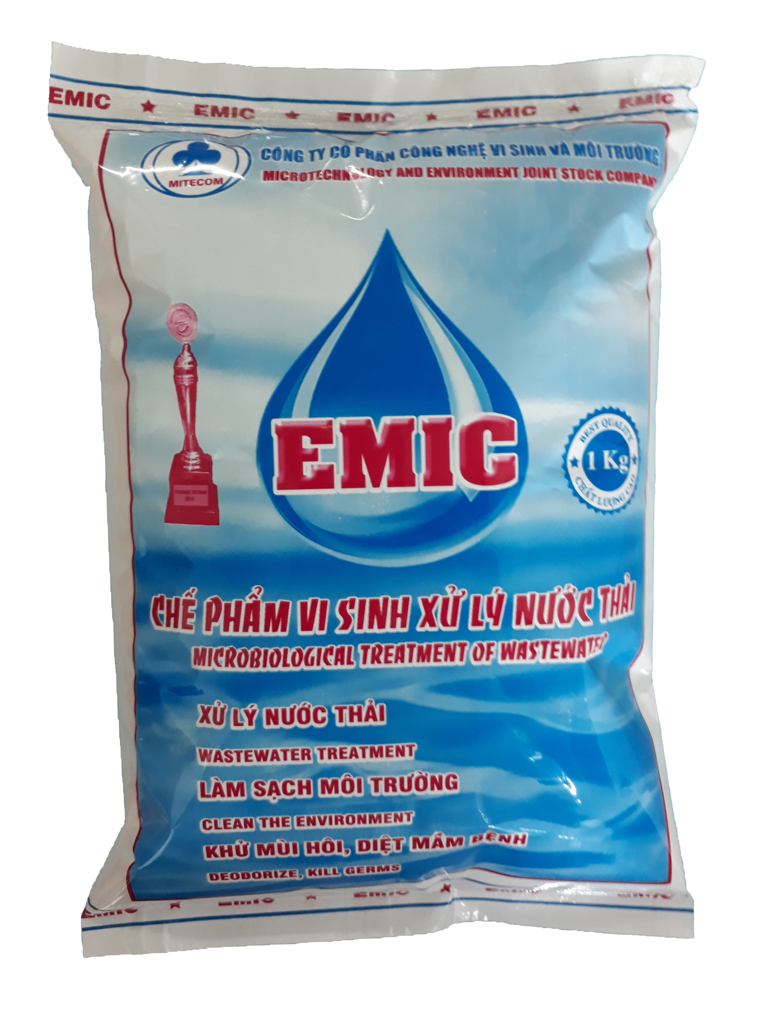 Chế phẩm vi sinh xử lý chất thải hữu cơ EMIC dạng bột