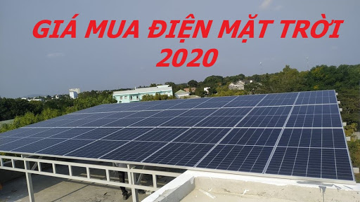 Giá mua điện mặt trời mới nhất năm 2020