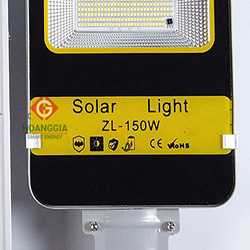 Đèn đường năng lượng mặt trời ZL-150 150W