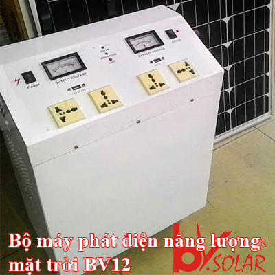 Bộ máy phát điện mặt trời BV12