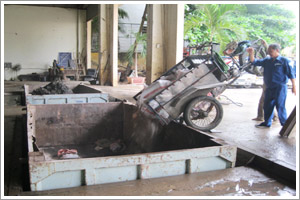 Công nghệ thu gom rác thải xây dựng (xà bần)