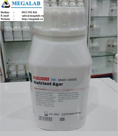 Nutrient Agar | Code: M001-500g | Himedia - Ấn Độ