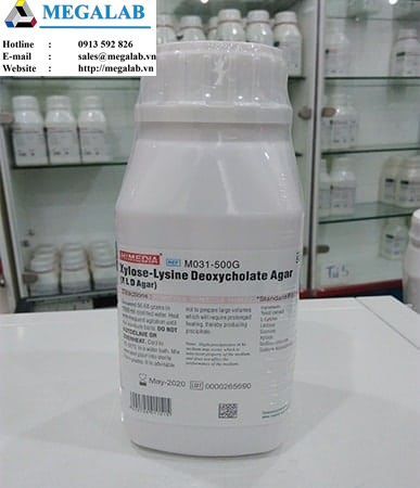 Xylose-Lysine Deoxycholate Agar | Code: M031-500g | Himedia - Ấn Độ