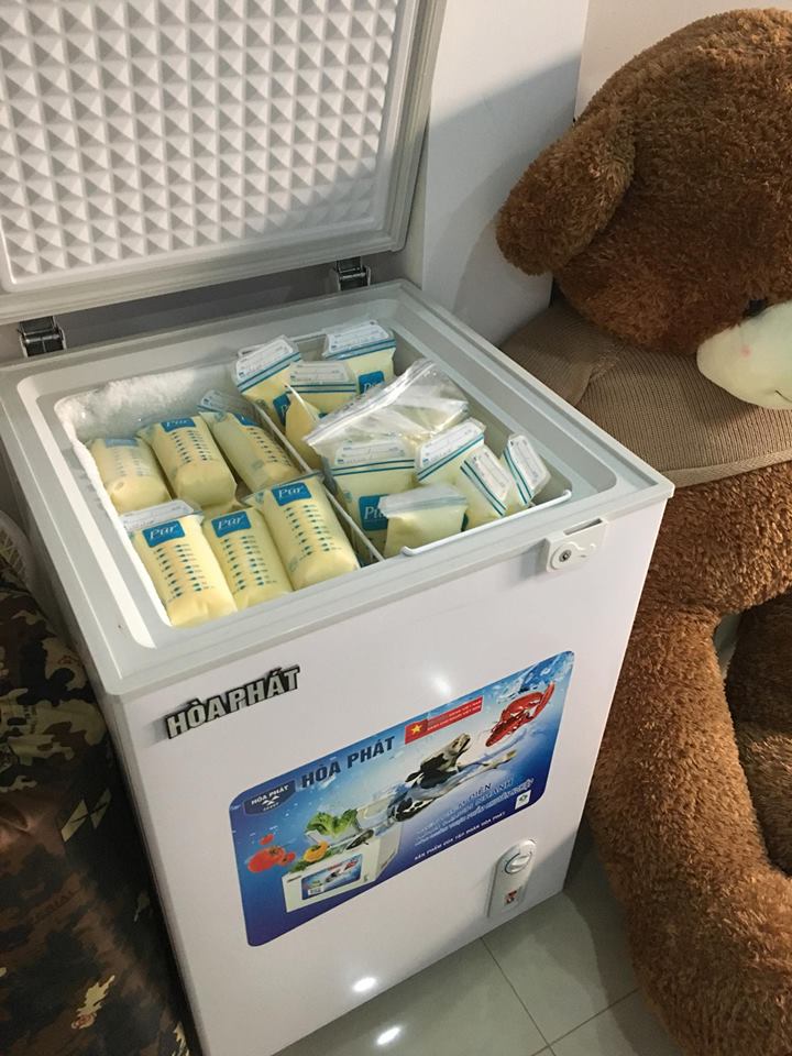 Tủ đông trữ sữa mẹ 100L