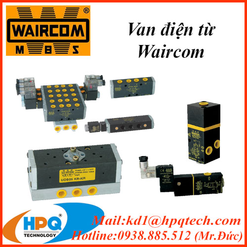 Van điện từ Waircom | Xy lanh Waircom | Waircom Việt Nam