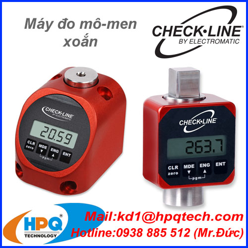 Máy đo lực căng Checkline | Thiết bị đo mô men Checkline | Checkline Việt Nam