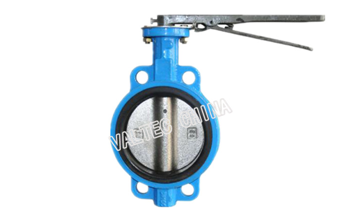 Single Shaft with Pin EPDM Seat Butterfly Valve