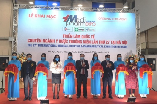 Hơn 70 gian hàng tham gia Triển lãm Quốc tế chuyên Ngành Y Dược Việt Nam lần thứ 27- Vietnam Medi Pharm Expo 2020