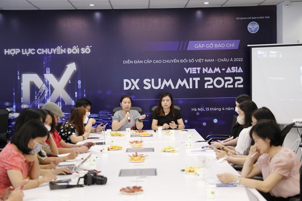 Họp báo diễn đàn cấp cao chuyển đổi số Việt Nam- châu Á 2022 Vietnam- ASIA DX Summit 2022