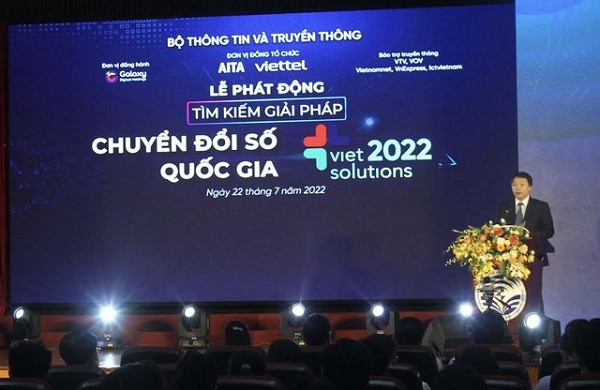 Phát động Cuộc thi “Tìm kiếm giải pháp Chuyển đổi số quốc gia- Viet Solutions” năm 2022