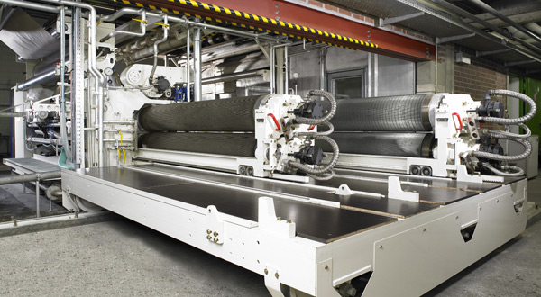 Máy tạo sóng cho dây chuyền sản xuất giấy bao bì carton 3, 5, 7 lớp