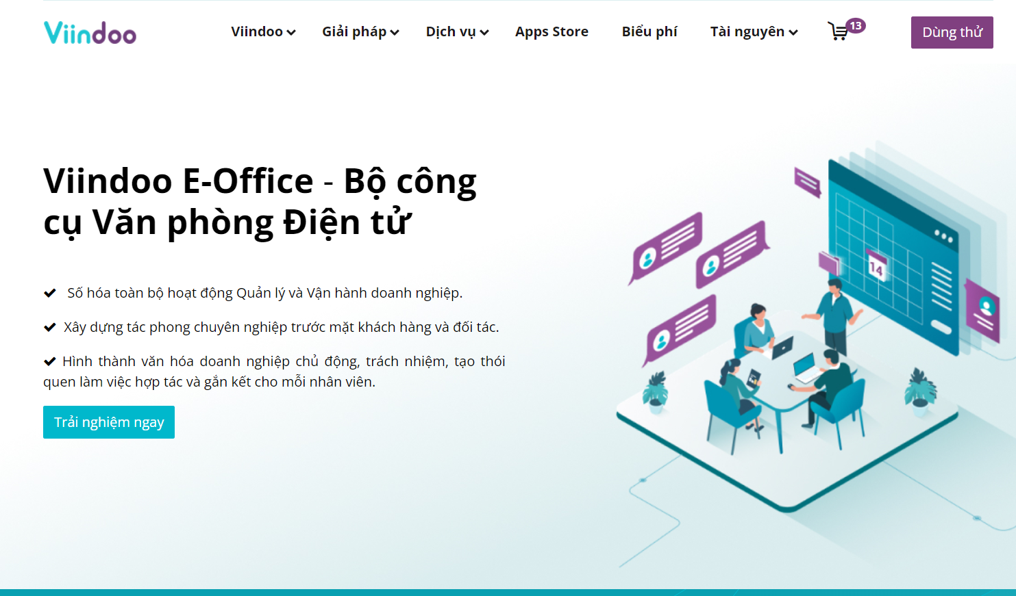 Viindoo E-Office - Bộ công cụ văn phòng điện tử