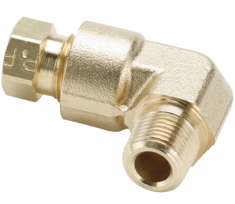 Brass flareless tube fitting, Hi-Duty/ Ống nối ống định tâm bằng đồng thau (Parker)