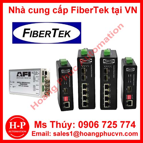 Đại lý phân phối cáp sợi quang cảm biến nhiệt độ FiberTek tại Việt Nam