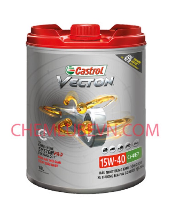Dầu động cơ Castrol VECTON® 15W-40 CI-4/ CK-4