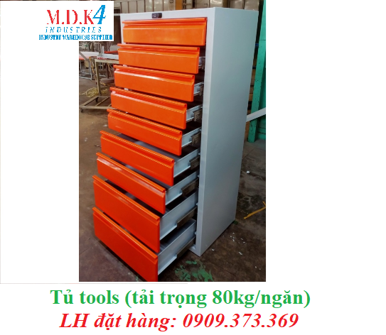 Tủ dụng cụ/ Tools Cabinet tải trọng 70-80 kg/ ngăn