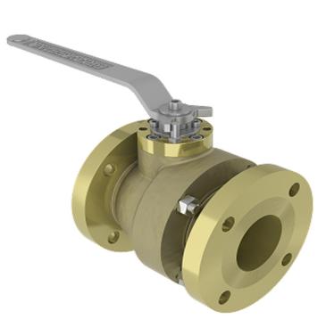 Brass 2 Piece Side Entry Floating Ball Valves