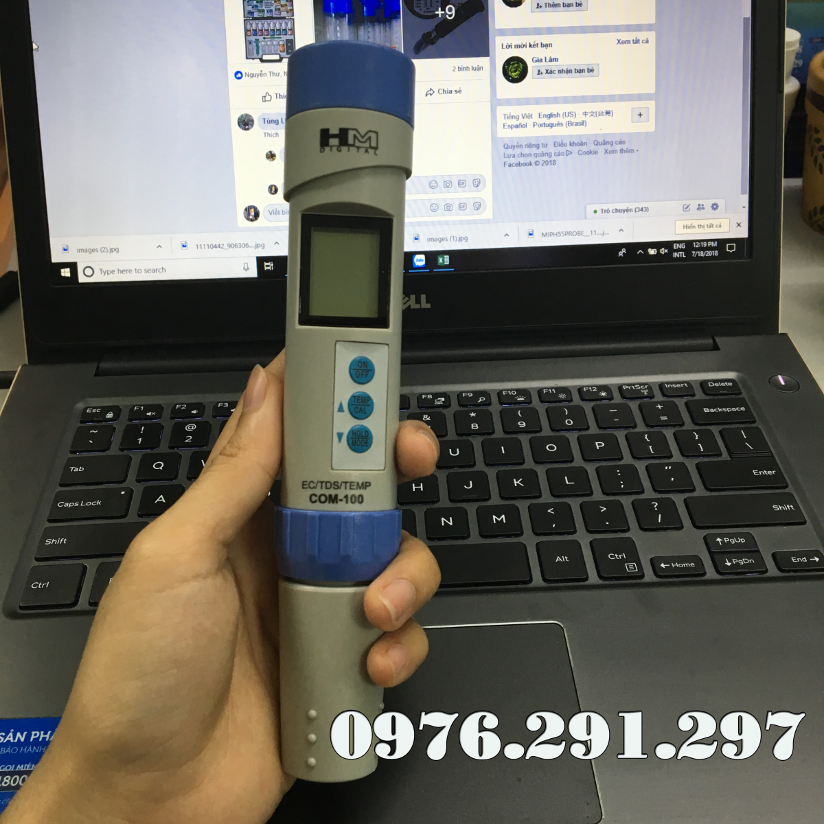 Bút đo TDS và EC COM100