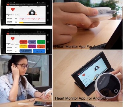 Dùng loa để đo nhịp tim - Hygeia Portable Heart Monitor & Bluetooth Speaker