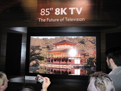 Panasonic chuẩn bị cho ra mắt màn hình 8k đầu tiên trên thế giới