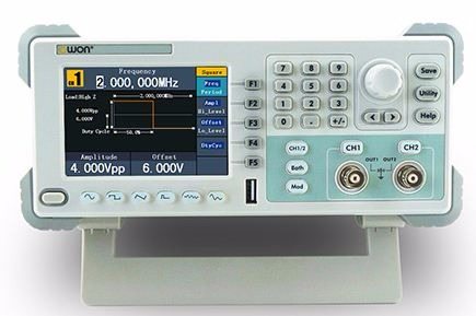 Máy phát xung tùy ý Owon AG2062F, 60MHz, 2 kênh (Arbitrary Waveform Generator Owon AG2062F)