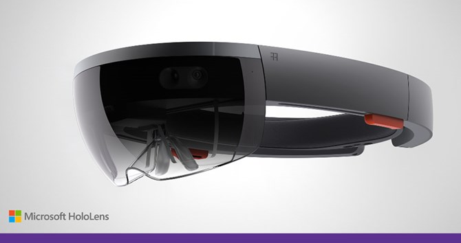 Kính thực tại ảo HoloLens của Microsoft , Google glass bị lu mờ